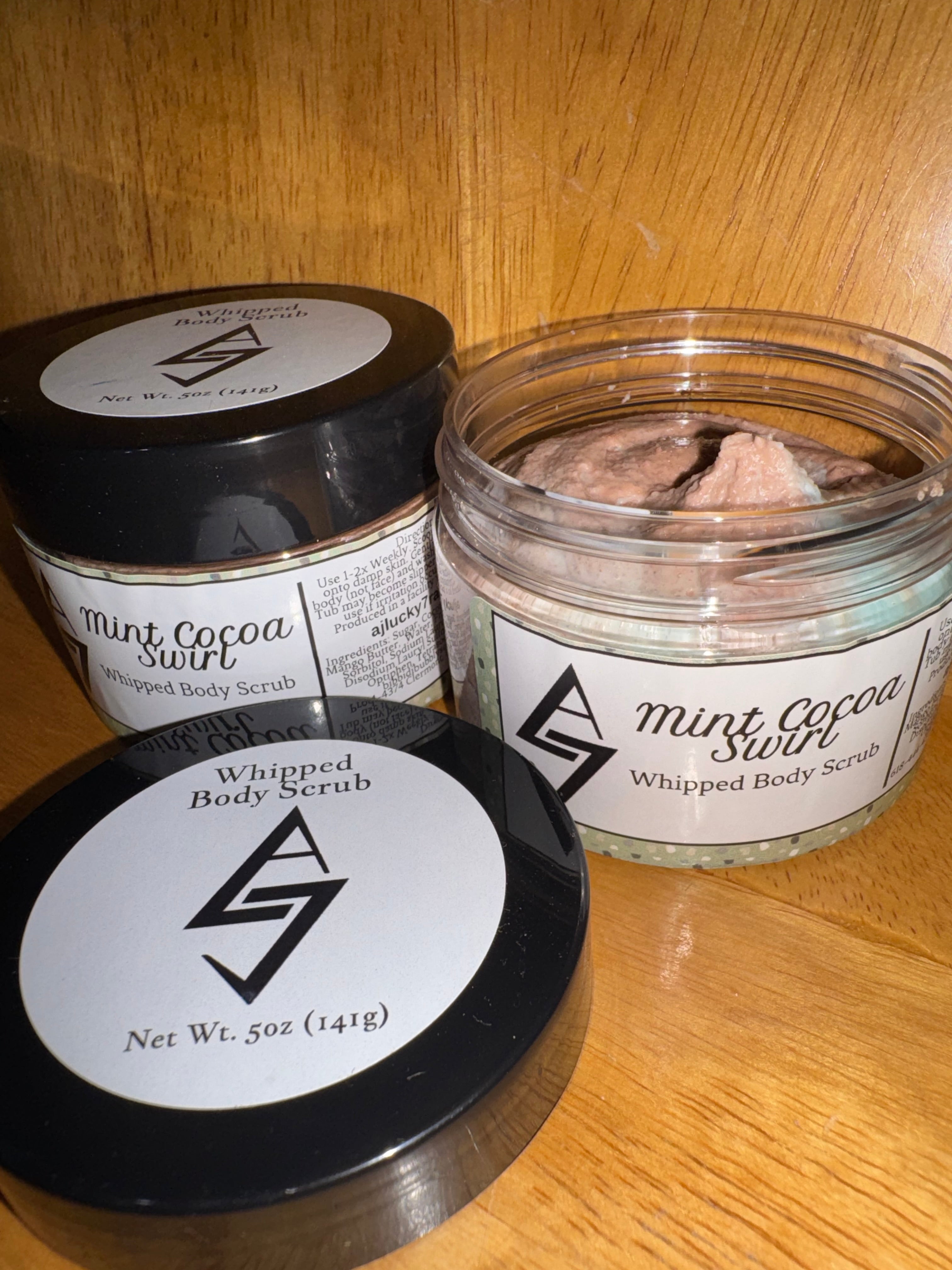 Whipped Sugar Scrub - Mint Cocoa