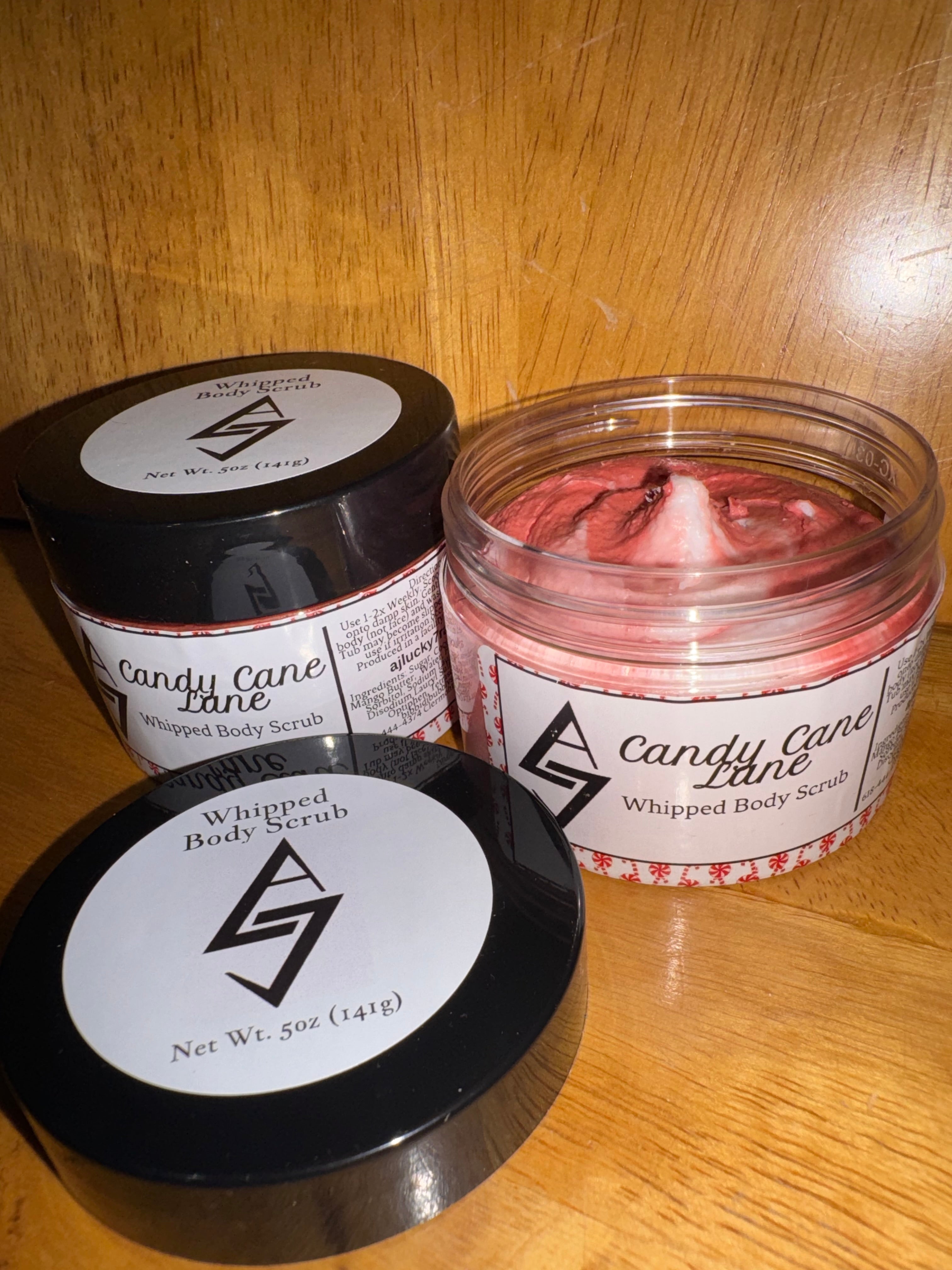 Whipped Sugar Scrub - Candy Cane Lane