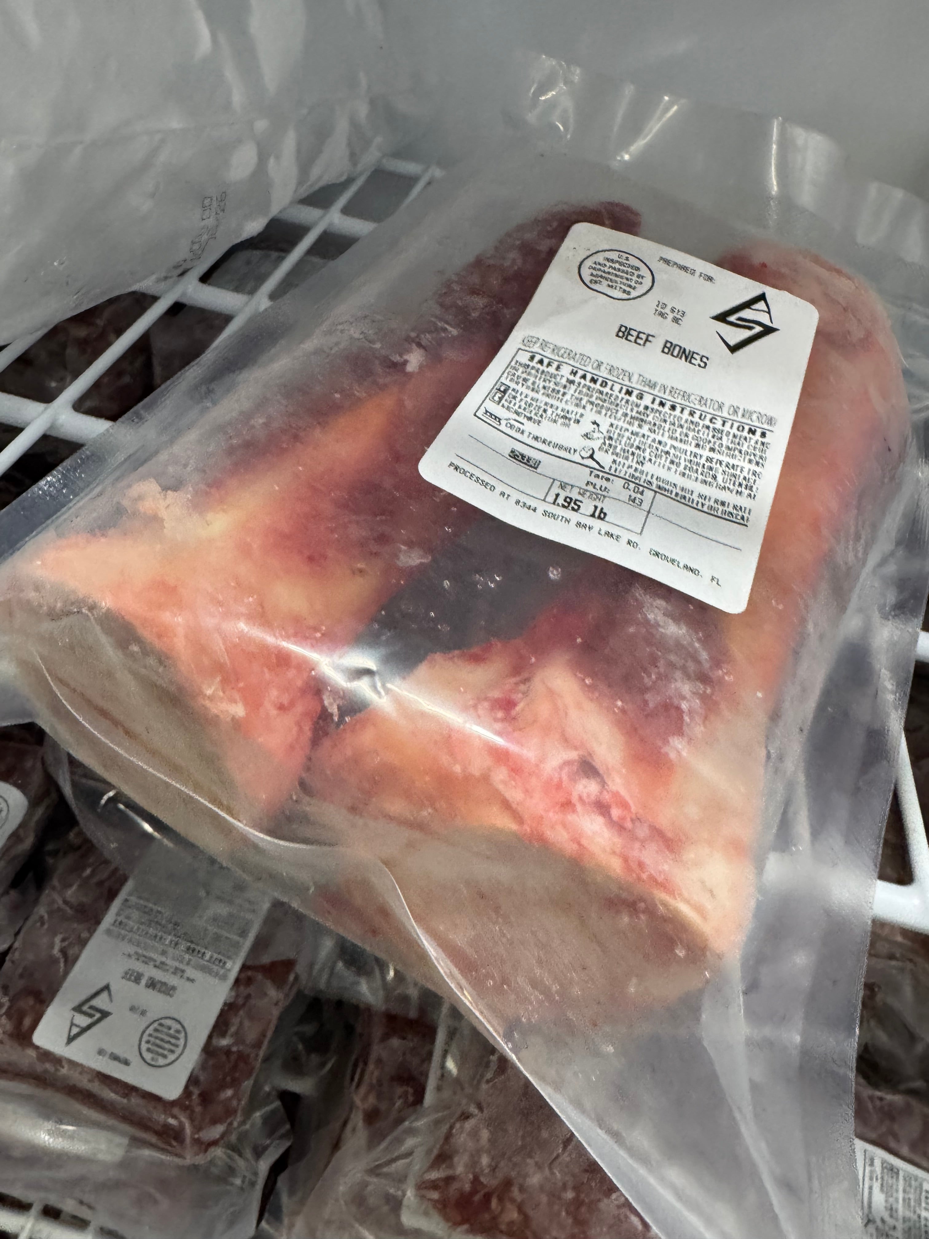 Grass-fed Angus Beef Soup Bones
